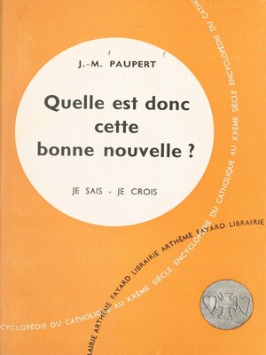 cover image of La Bible, livre de Dieu, livre des hommes (6)
